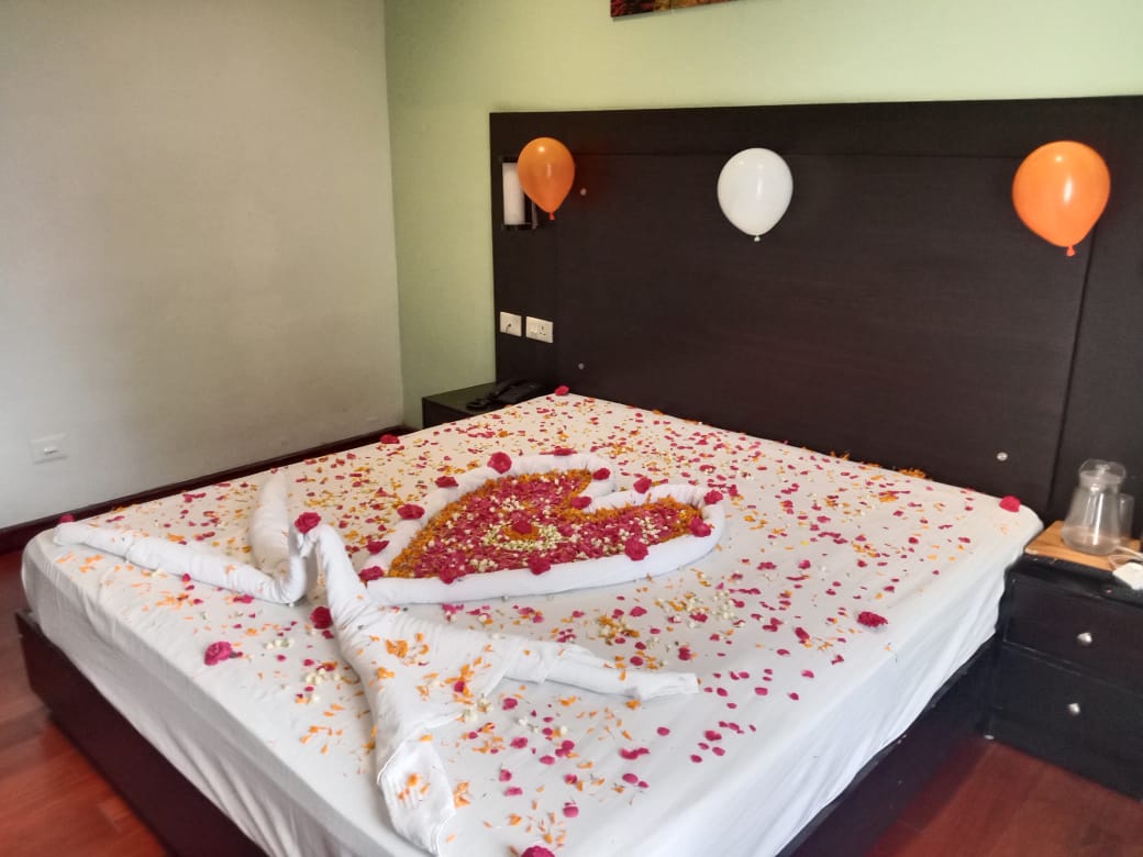 Romantic honeymoon room in Kodaikanal